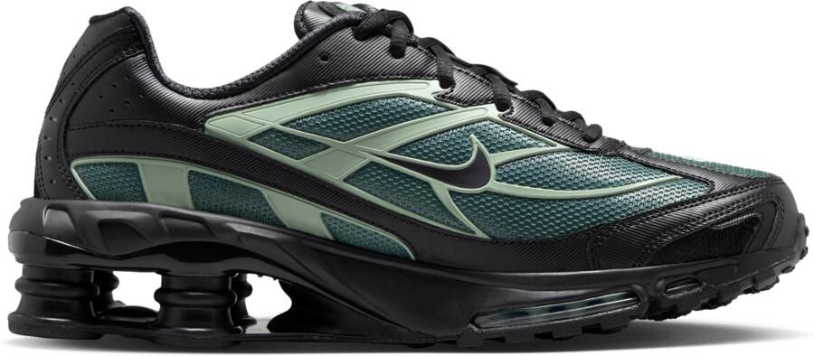 Nike Shox Sneakers Heren Grijs Mesh Synthetisch