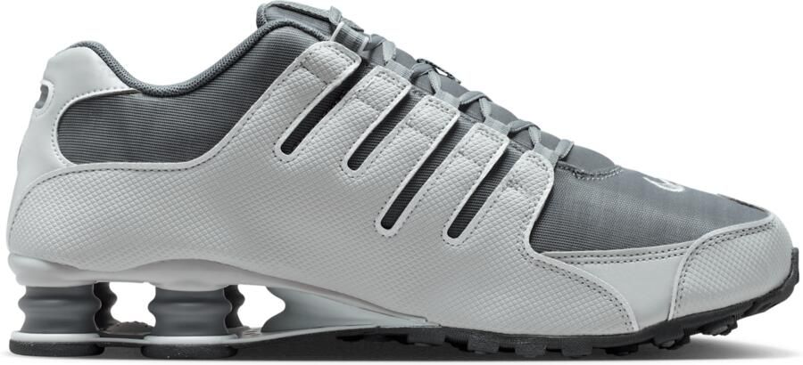 Nike Shox Sneakers Heren Grijs Mesh Synthetisch
