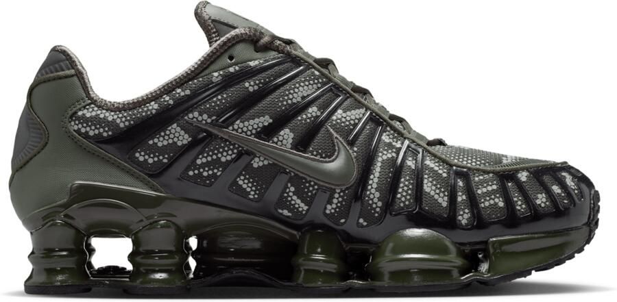 Nike Shox Sneakers Heren Groen Mesh Synthetisch