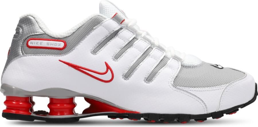 Nike Shox Sneakers Heren Wit Mesh Synthetisch - Foto 5