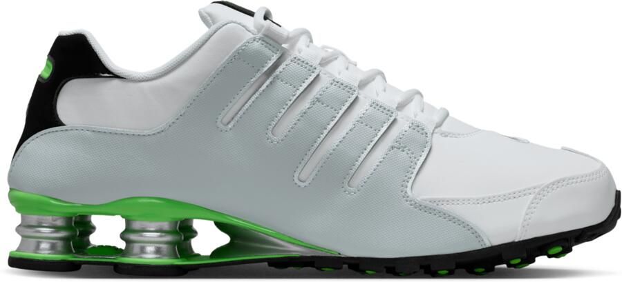 Nike Shox Sneakers Heren Wit Mesh Synthetisch