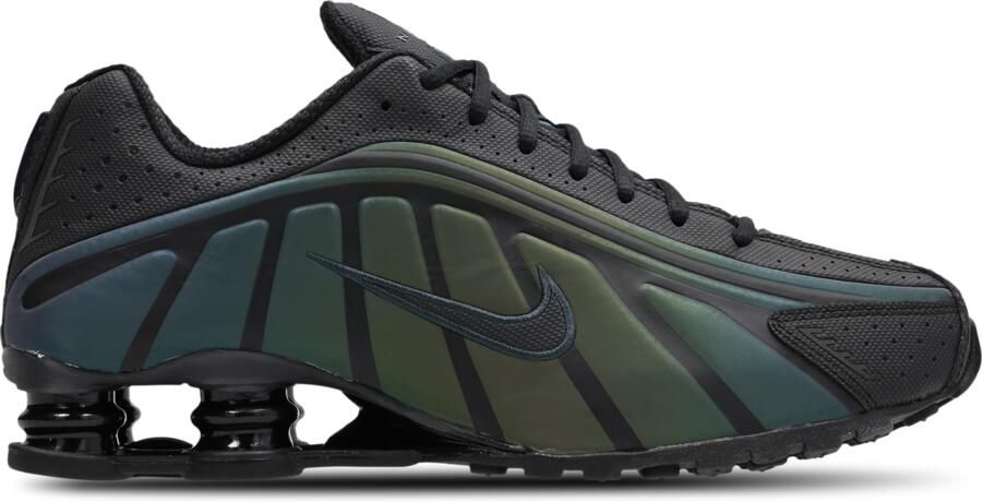 Nike Shox Sneakers Heren Zwart Mesh Synthetisch