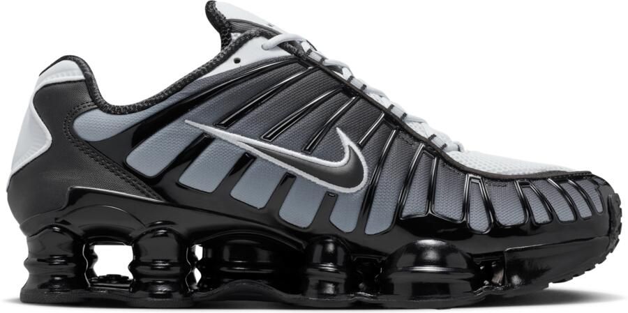 Nike Shox Sneakers Heren Zwart Mesh Synthetisch