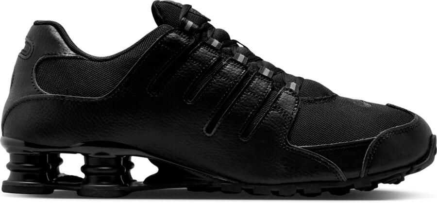 Nike Shox Sneakers Heren Zwart Mesh Synthetisch