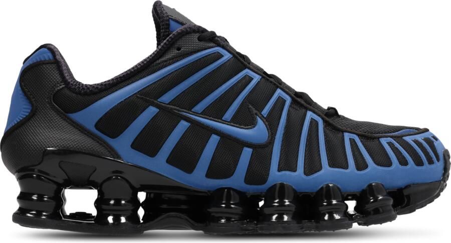 Nike Shox Sneakers Heren Zwart Synthetisch Textil