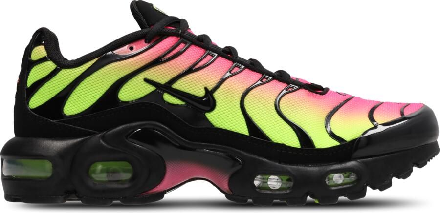 Nike Tuned Kindersneakers Zwart Mesh Synthetisch