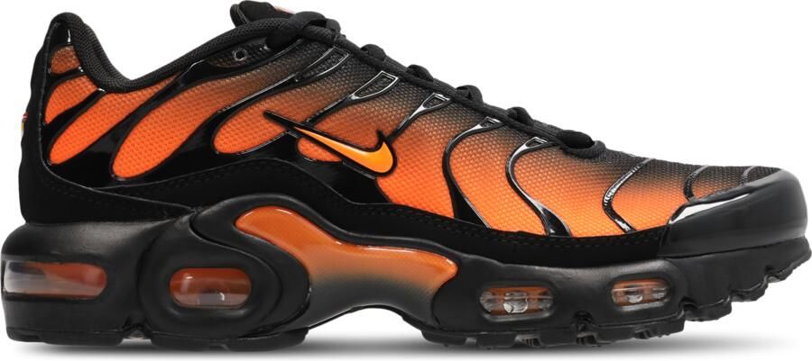 Nike Tuned Kindersneakers Zwart Mesh Synthetisch