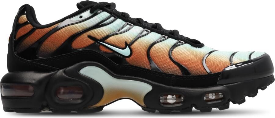 Nike Tuned Kindersneakers Zwart Mesh Synthetisch