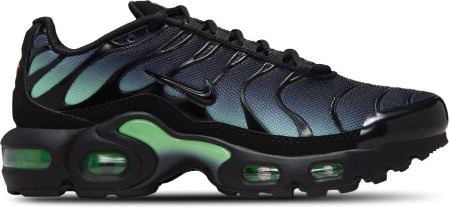Nike Tuned Kindersneakers Zwart Mesh Synthetisch