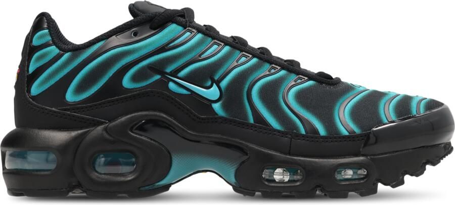 Nike Tuned Kindersneakers Zwart Mesh Synthetisch