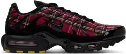 Nike Tuned Sneakers Dames Zwart Mesh Synthetisch