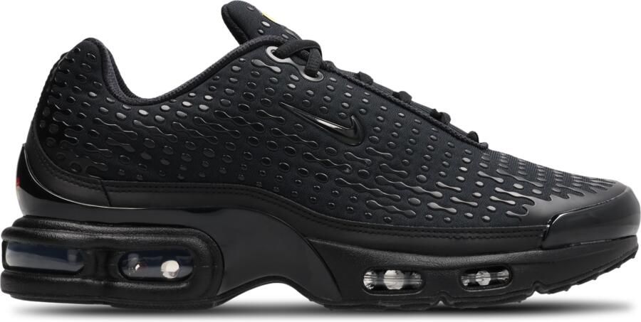 Nike Tuned Sneakers Heren Zwart Mesh Synthetisch