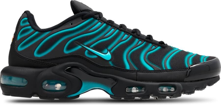 Nike Tuned Sneakers Heren Zwart Mesh Synthetisch