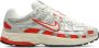 Nike P-6000 Dames Schoenen Beige Maat: 38.5 Mesh Synthetisch Foot Locker - Thumbnail 2