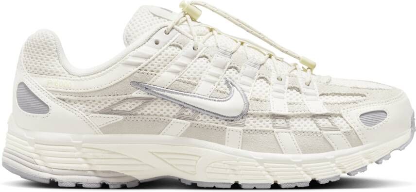 Nike P-6000 Sneakers Dames Grijs Mesh Synthetisch