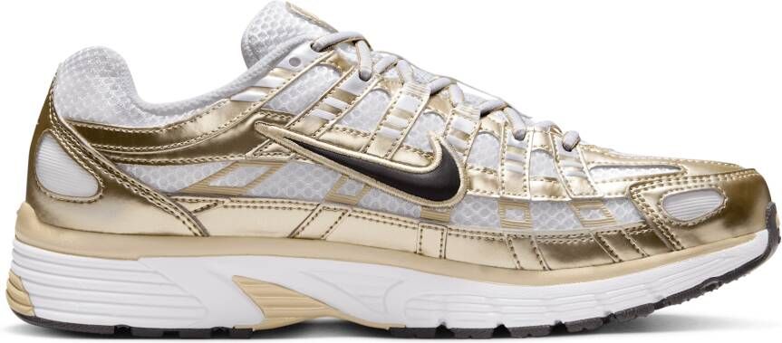 Nike P-6000 Dames Schoenen Wit Maat: 35.5 Mesh Synthetisch Foot Locker