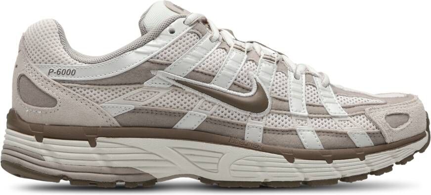 Nike P-6000 Dames Schoenen Wit Maat: 36.5 Mesh Synthetisch Foot Locker