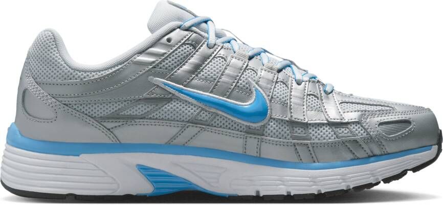 Nike P-6000 Heren Schoenen Grijs Maat: 40 Mesh Synthetisch Foot Locker
