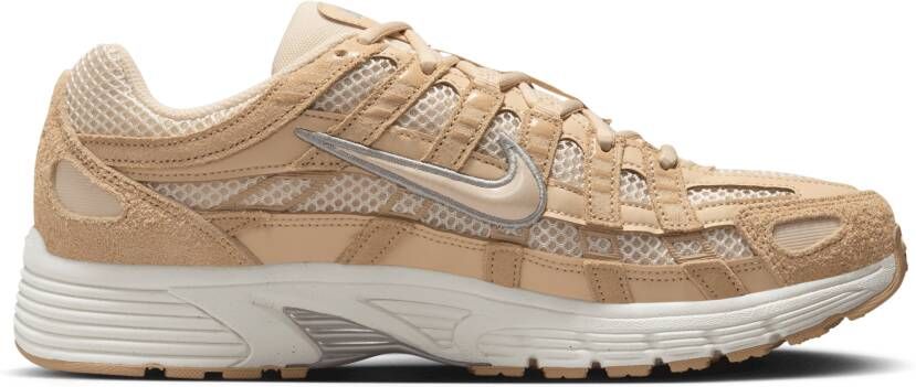 Nike P-6000 Heren Schoenen Wit Maat: 38.5 Mesh Synthetisch Foot Locker