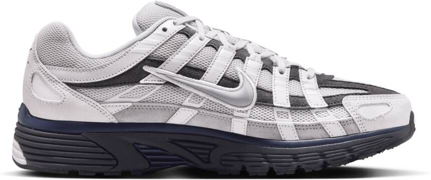 Nike P-6000 Heren Schoenen Zwart Maat: 41 Leer Foot Locker