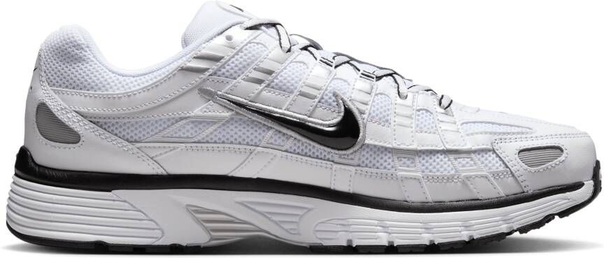 Nike P-6000 Heren Schoenen Zwart Maat: 42 Mesh Synthetisch Foot Locker