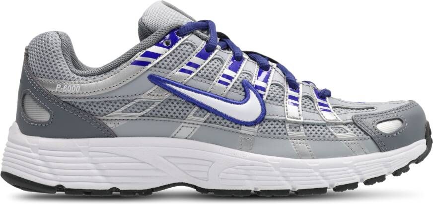 Nike P-6000 Kindersneakers Grijs Mesh Synthetisch