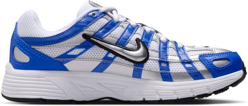 Nike P-6000 Unisex Schoenen Blauw Maat: 32 Mesh Synthetisch Foot Locker
