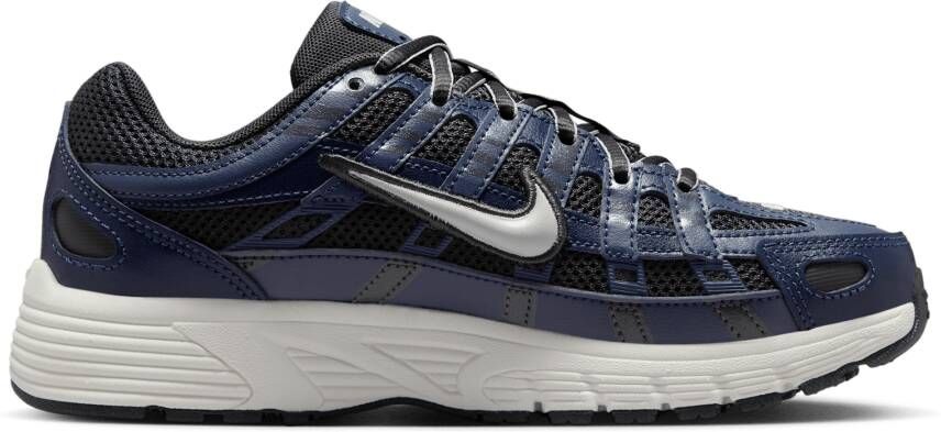 Nike P-6000 Unisex Schoenen Blauw Maat: 35 Mesh Synthetisch Foot Locker