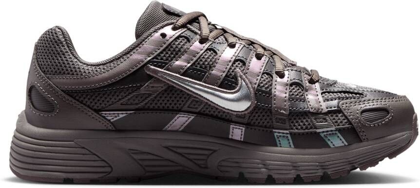 Nike P-6000 Unisex Schoenen Grijs Maat: 32 Mesh Synthetisch Foot Locker