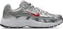 Nike P-6000 Unisex Schoenen Zilver Maat: 35.5 Mesh Synthetisch Foot Locker - Thumbnail 2