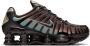 Nike Shox Sneakers Dames Bruin Mesh Synthetisch - Thumbnail 2