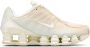 Nike Shox Sneakers Dames Wit Leer - Thumbnail 2