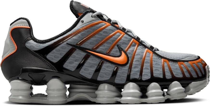 Nike Shox Heren Schoenen Grijs Maat: 40.5 Mesh Synthetisch Foot Locker
