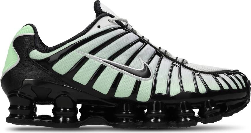 Nike Shox Heren Schoenen Groen Maat: 41 Synthetisch Textil Foot Locker