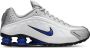 Nike Shox Heren Schoenen Wit Maat: 40.5 Mesh Synthetisch Foot Locker - Thumbnail 2