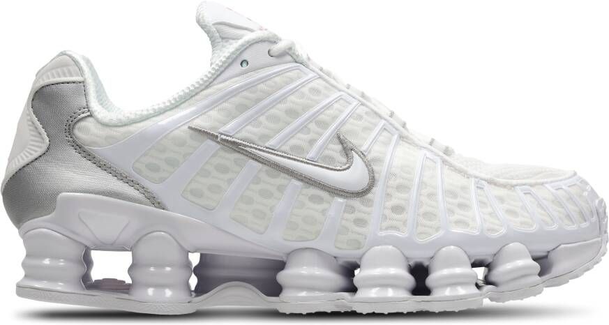 Nike Shox Sneakers Heren Wit Synthetisch Textil