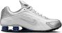 Nike Shox Sneakers Heren Wit Mesh Synthetisch - Thumbnail 2