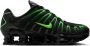 Nike Shox Sneakers Heren Zwart Synthetisch Textil - Thumbnail 2