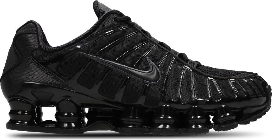 Nike Shox Heren Schoenen Zwart Maat: 40.5 Synthetisch Textil Foot Locker