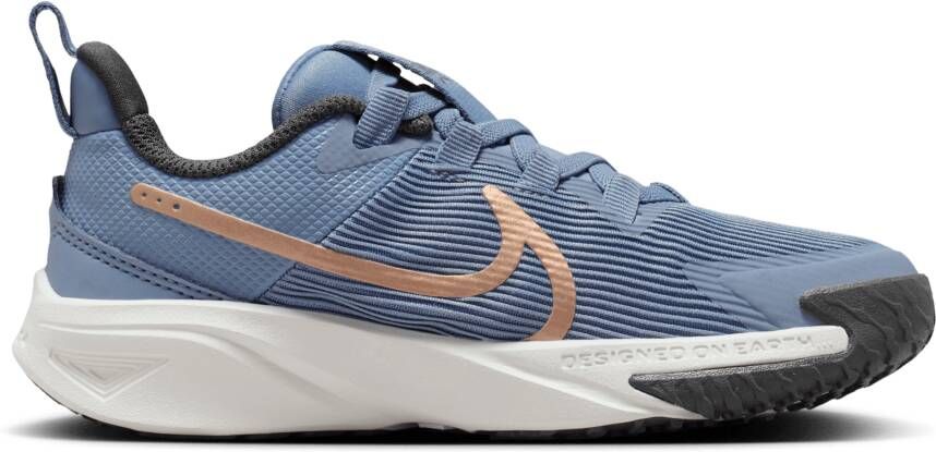Nike Star Runner 4 Unisex Schoenen Blauw Maat: 32 Poly Foot Locker