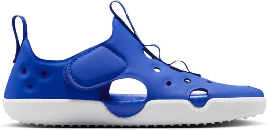Nike Sunray Protect 4 Unisex Slippers en Sandalen Blauw Maat: 32 Mesh Synthetisch Foot Locker