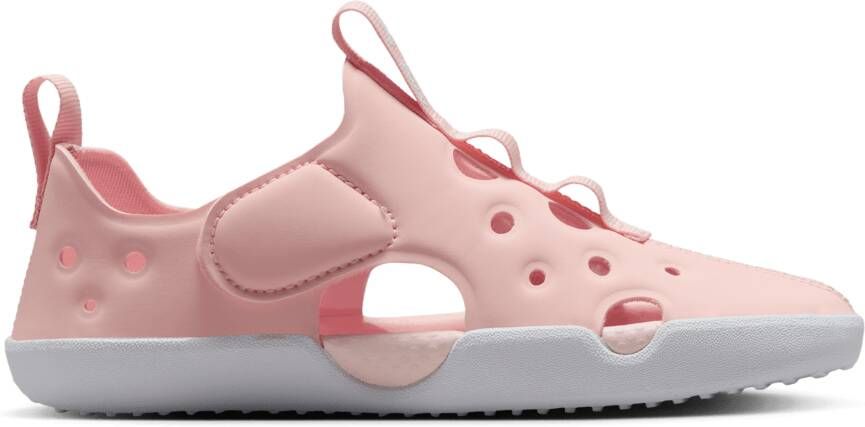 Nike Sunray Protect 4 Unisex Slippers en Sandalen Roze Maat: 32 Mesh Synthetisch Foot Locker