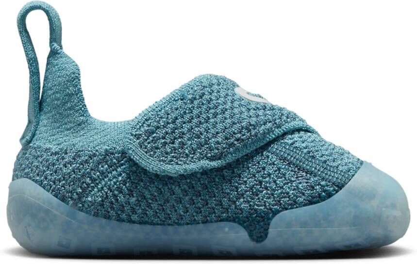 Nike Swoosh Unisex Slippers en Sandalen Teal Maat: 22 Mesh Synthetisch Foot Locker