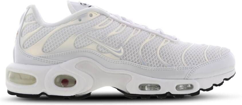 Nike Tuned 1 Dames Schoenen White Textil Synthetisch Leer Foot Locker