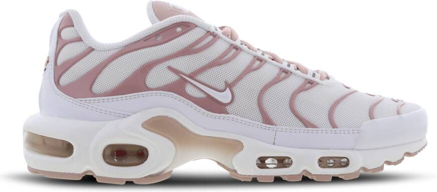 Nike Tuned Sneakers Dames Wit Mesh Synthetisch