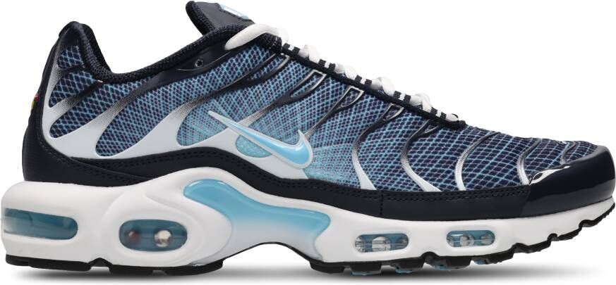 Nike Tuned Heren Schoenen Blauw Maat: 40 Mesh Synthetisch Foot Locker