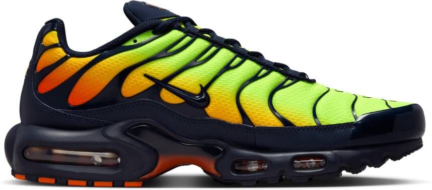 Nike Tuned Sneakers Heren Geel Mesh Synthetisch