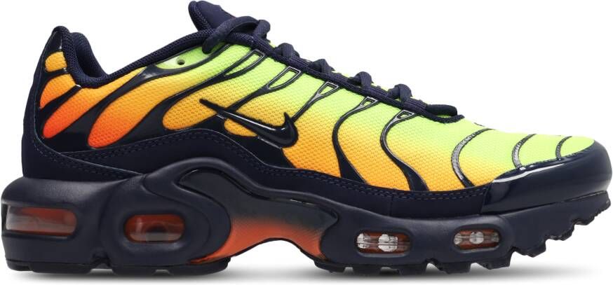 Nike Tuned Kindersneakers Geel Mesh Synthetisch