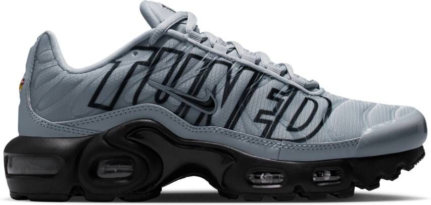 Nike Tuned Sneakers Unisex Grijs Mesh Synthetisch