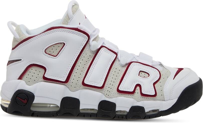 Nike Air More Uptempo '96 Herenschoenen 44.5 Wit Summit White Team Best Grey Team Red - Foto 7